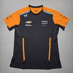 Womens Castore McLaren Indy Car Team Racing Shirt Size-6